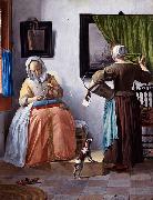 Gabriel Metsu Woman Reading a Letter oil on canvas